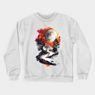 Mystical Landscape Crewneck Sweatshirt